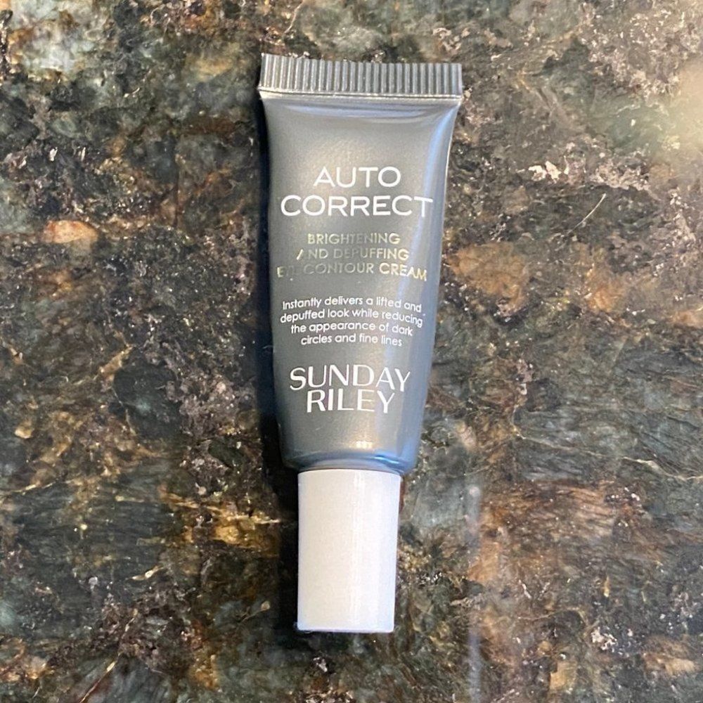 Sunday Riley Auto Correct Depuffing Cream, 3 ml